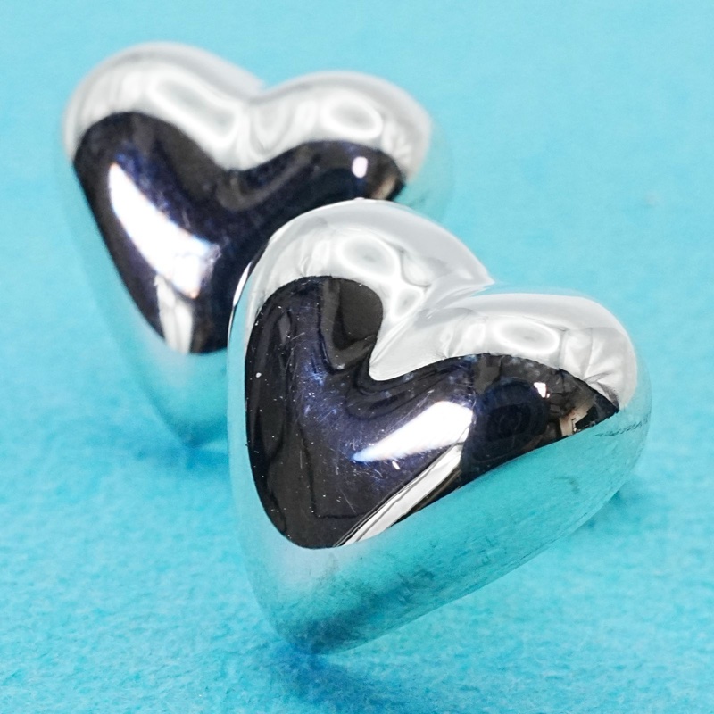 🌷Tiffany&Co. 愛心耳釘耳環 ｜經典花紋✦fufu style 精品✦ 氣質款｜-1