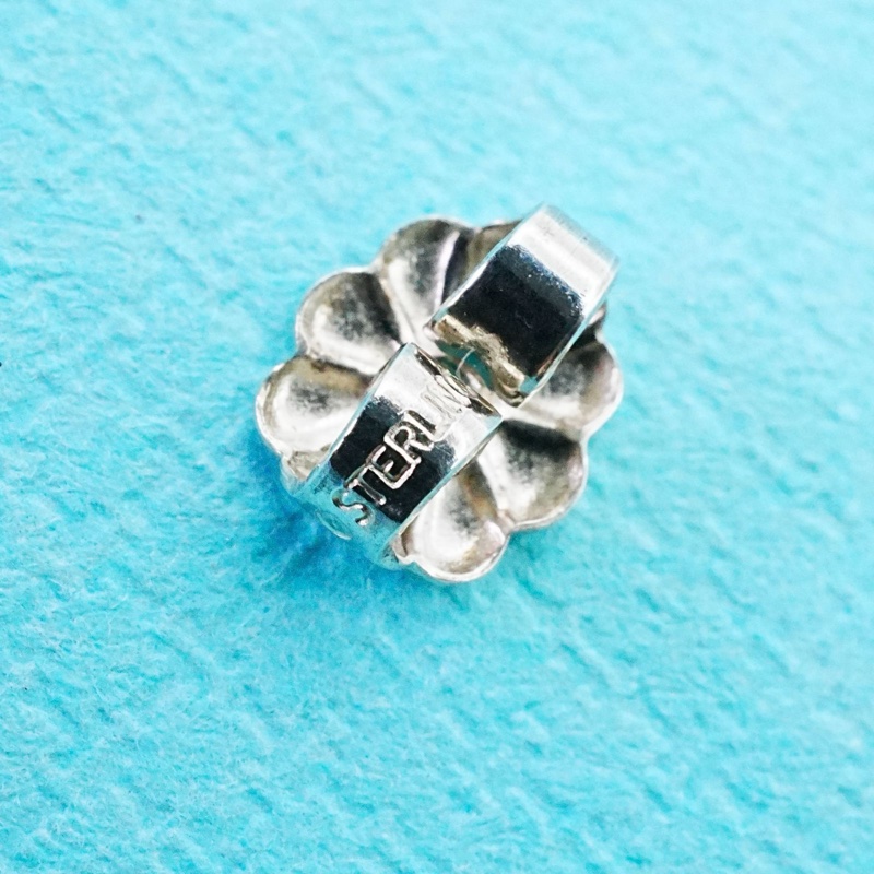 🌷Tiffany&Co. 愛心耳釘耳環 ｜經典花紋✦fufu style 精品✦ 氣質款｜-8