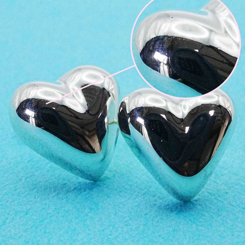🌷Tiffany&Co. 愛心耳釘耳環 ｜經典花紋✦fufu style 精品✦ 氣質款｜-12