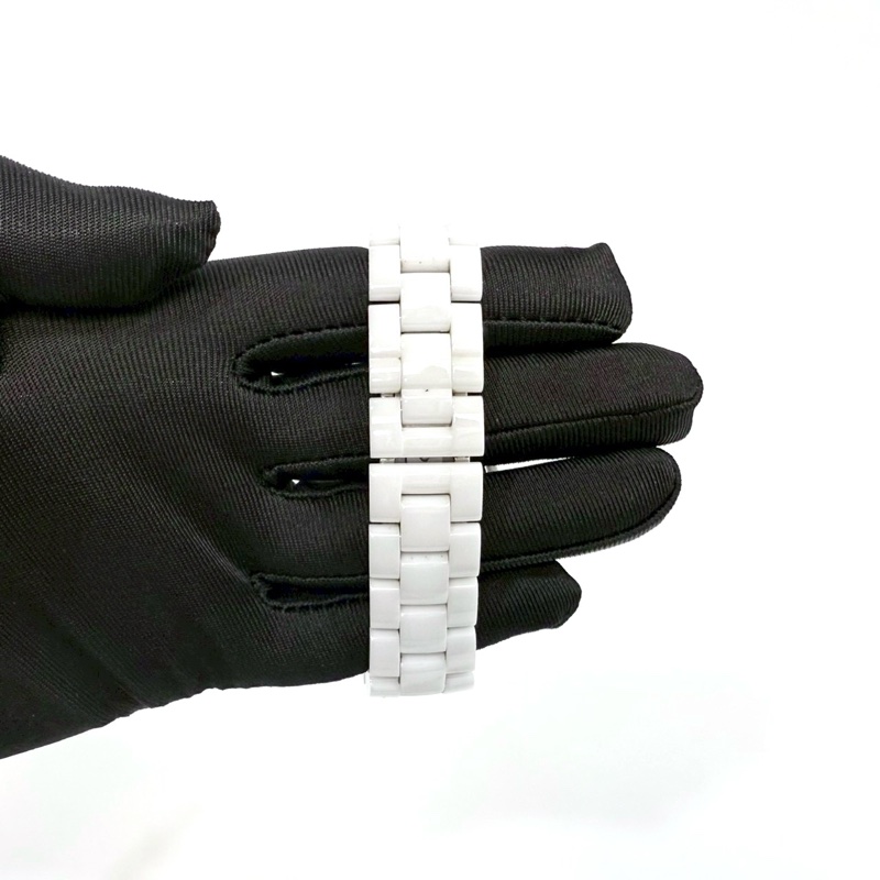 Chanel白陶瓷Chronograph三眼記憶碼41mm J12 H1007-6