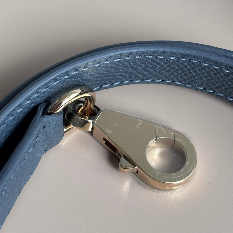 未使用 等待有緣人 ::HERMES:: BOLIDE 25 石板灰金釦 手提包 斜背包 兩用包-22