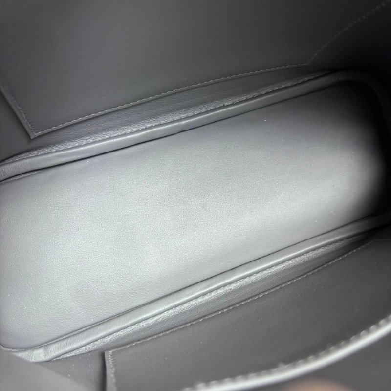未使用 等待有緣人 ::HERMES:: BOLIDE 25 石板灰金釦 手提包 斜背包 兩用包-25
