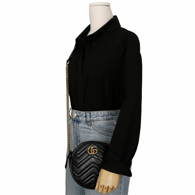 GUCCI 550154 GG Marmont 迷你肩斜背包-8
