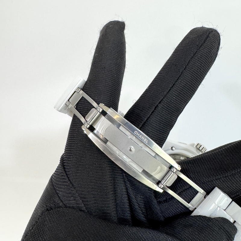 香奈兒J12CHANEL白陶瓷12點鑽CALIBER 38MM J12機芯腕錶H5705-8