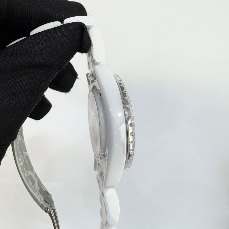 香奈兒J12CHANEL白陶瓷12點鑽CALIBER 38MM J12機芯腕錶H5705-11