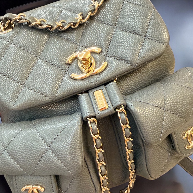 CHANEL小號灰色青蛙包/限量-10