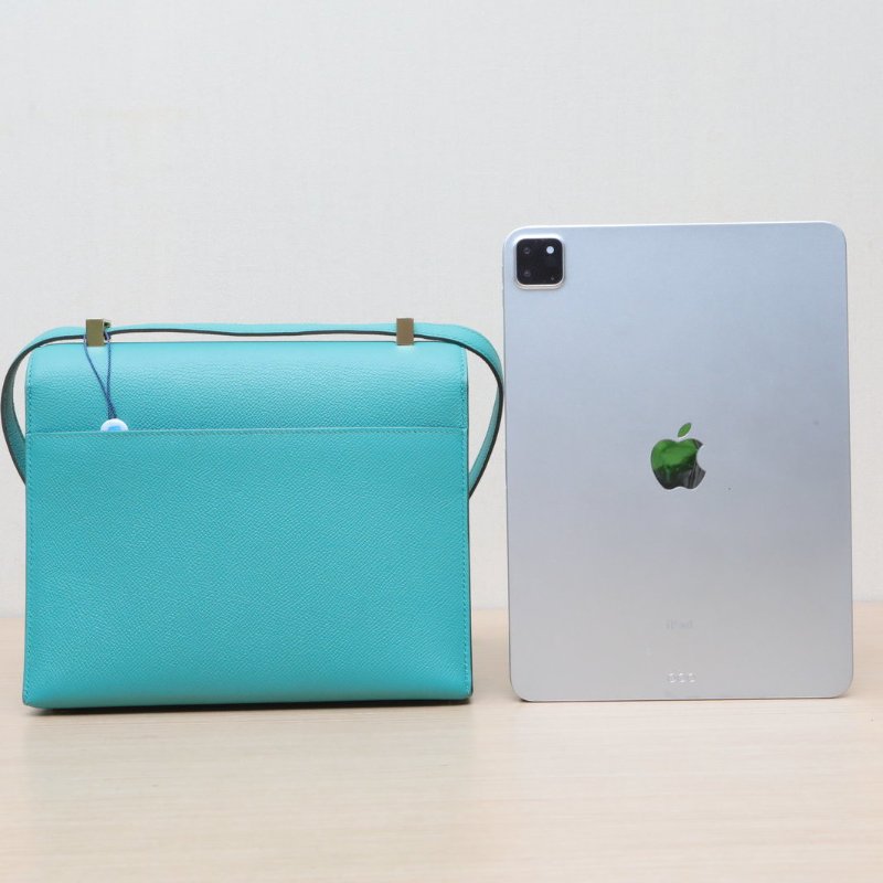 HERMES Verrou手槍包23U1維羅納綠Epsom皮D刻金扣肩背包-4