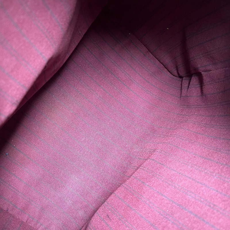 LV路易威登 紅色 老花全皮壓紋托特包 肩背包-6