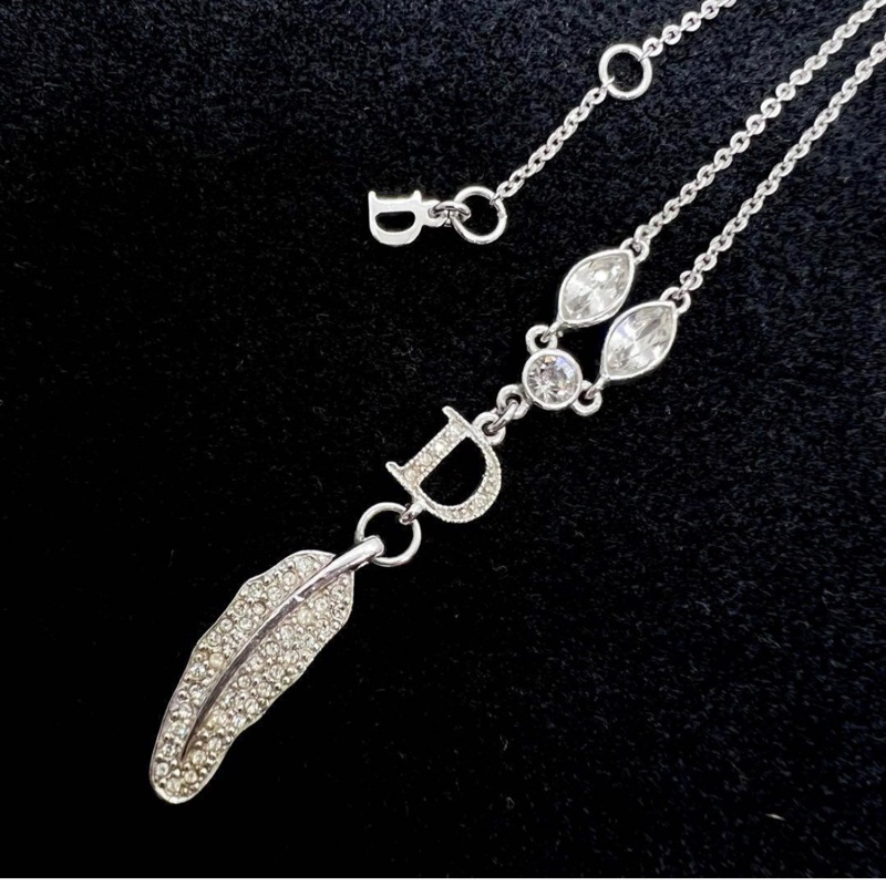 Dior 迪奧 羽毛項鍊-4