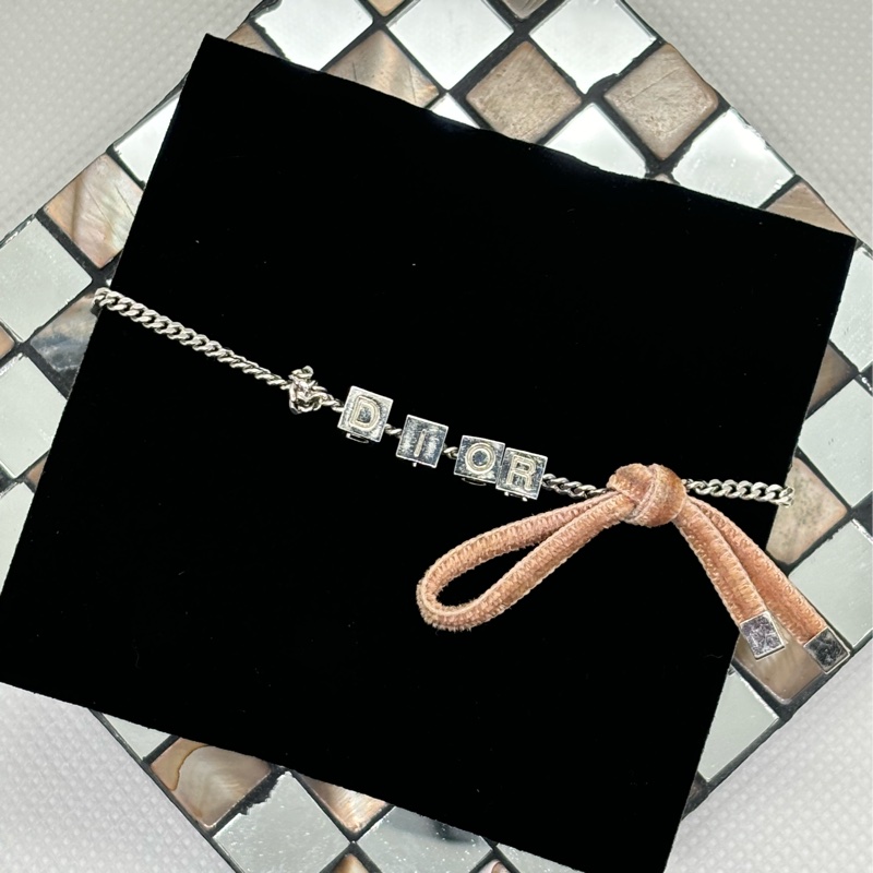 Dior迪奧 項鍊+手鍊 一組賣-2