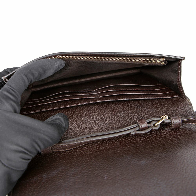 GUCCI 409439 刺繡織帶斜背包-9