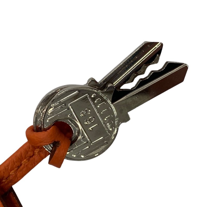 HERMES 愛馬仕 BIRKIN30 R刻 皮革 手提包 橘色 銀釦-24