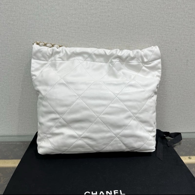 CHANEL 22bag白金子母中號垃圾袋 36*42*8 全新閒置配件盒子塵袋-5