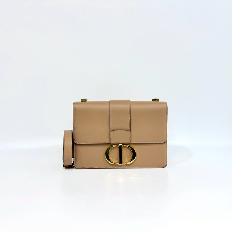 DIOR奶茶色BOX牛皮金釦30 Montaigne-0