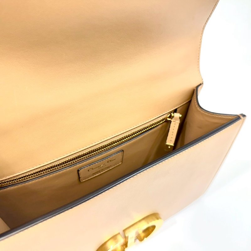 DIOR奶茶色BOX牛皮金釦30 Montaigne-12
