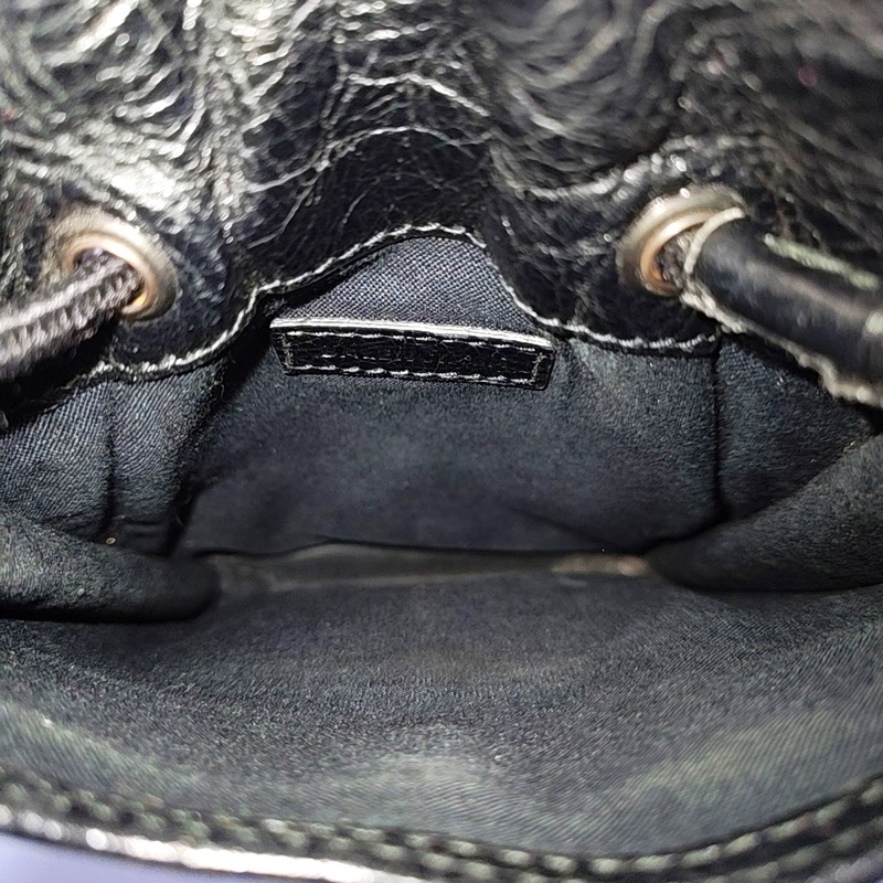 BALENCIAGA Explorer 小號 黑色牛皮單肩包斜挎包-6