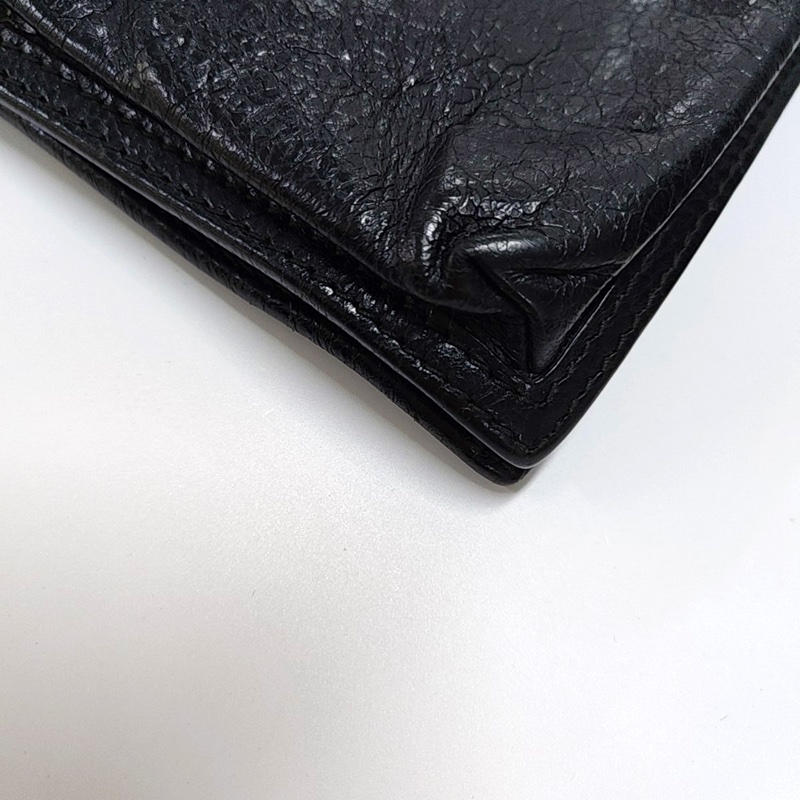 BALENCIAGA Explorer 小號 黑色牛皮單肩包斜挎包-10