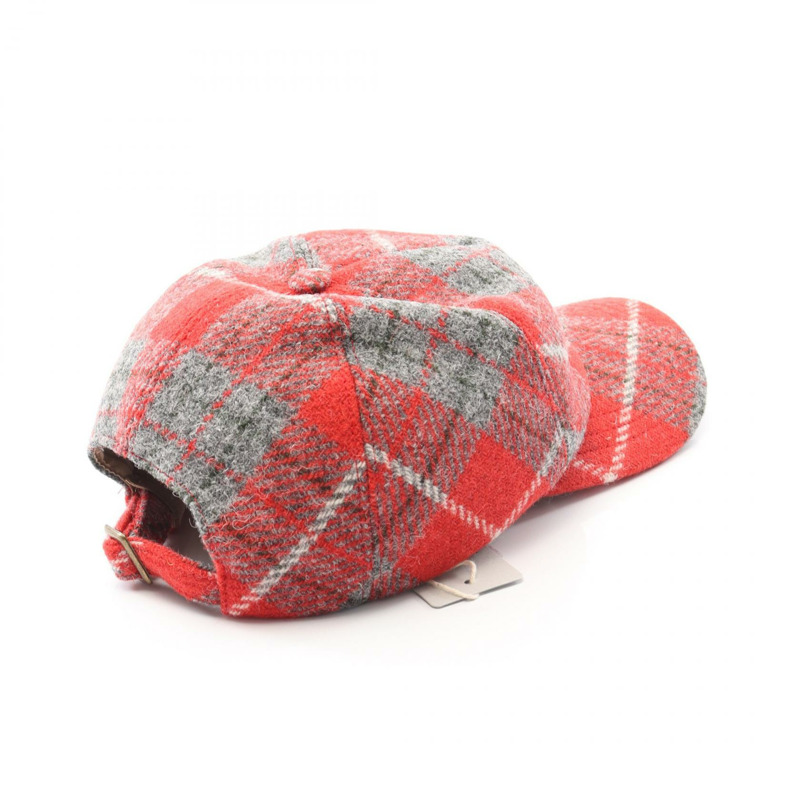 Vivienne Westwood Orb 刺繡帽 S81020019W00W1001 羊毛 紅色 多色 二手 男女通用-1