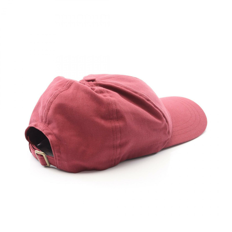 Vivienne Westwood Orb 刺繡棒球帽 S81020019W00DDAAA003 波爾多紅帆布 二手 男女通用-1