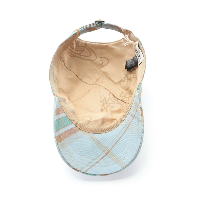 Vivienne Westwood 帆布帽 S81020019W011W001 藍色多色 二手 男女通用-2