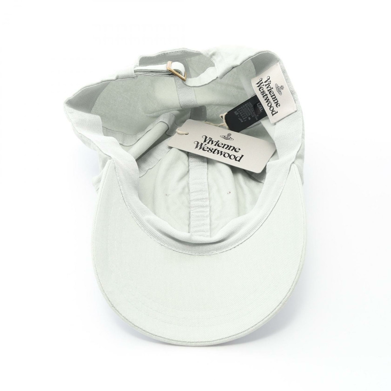 Vivienne Westwood 帆布帽 S81020019W016E011 藍色 二手 男女通用-2