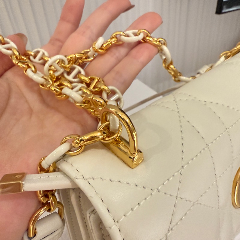 Dior miss caro白金鏈條包-4