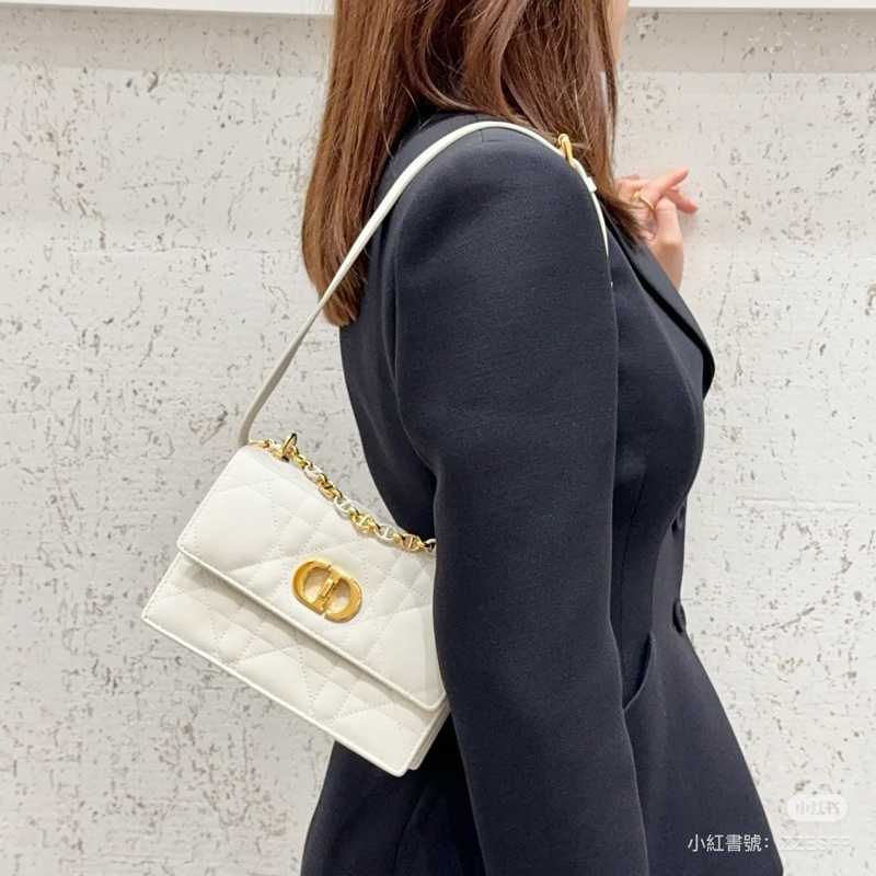 Dior miss caro白金鏈條包-5