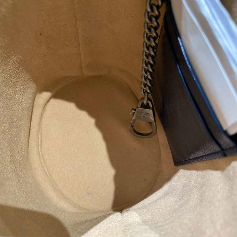 TK1801  Gucci 古馳藍色水桶包MARMONT BUCKET SHOULDER BAG BLUE X PHW-39