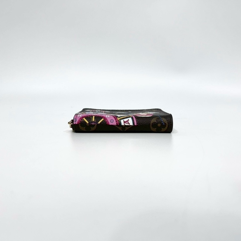 LV原花Vivienne吉祥物摩天輪拉鍊零錢包M69745-4
