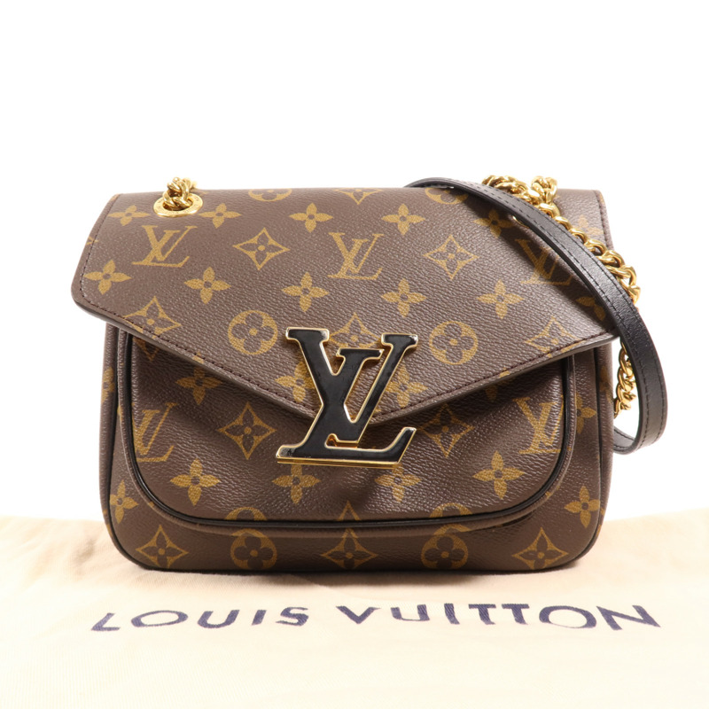 LOUIS VUITTON Monogram Passy金扣肩背袋-7