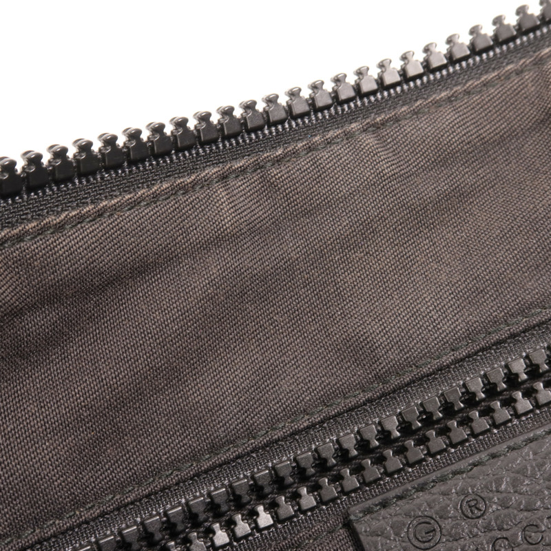 GUCCI 尼龍Shoulder Bag銀扣肩背袋-17