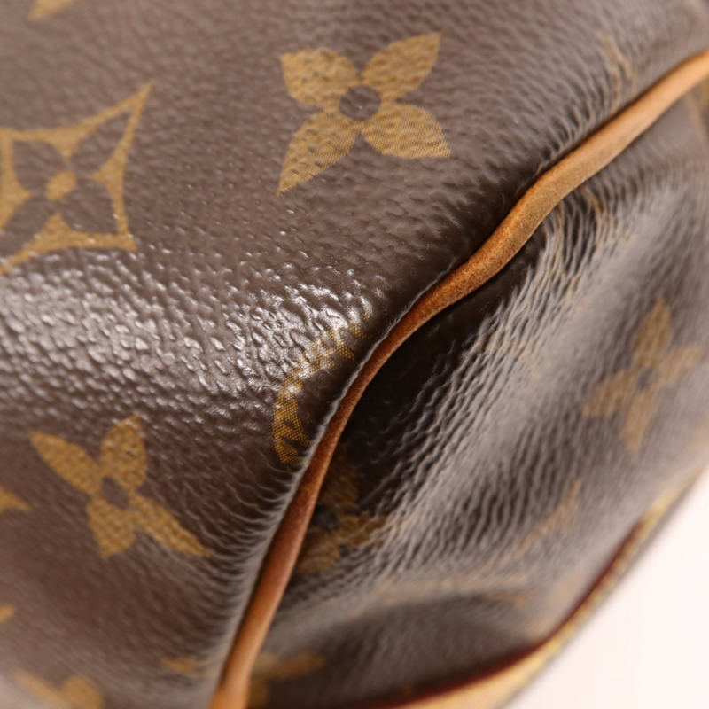 LOUIS VUITTON Monogram Speedy Bandouliere 30金扣手挽肩背兩用袋-9