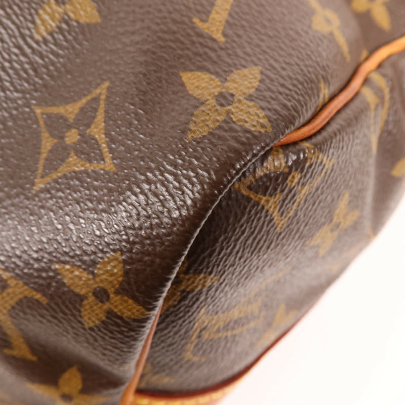 LOUIS VUITTON Monogram Speedy Bandouliere 30金扣手挽肩背兩用袋-11