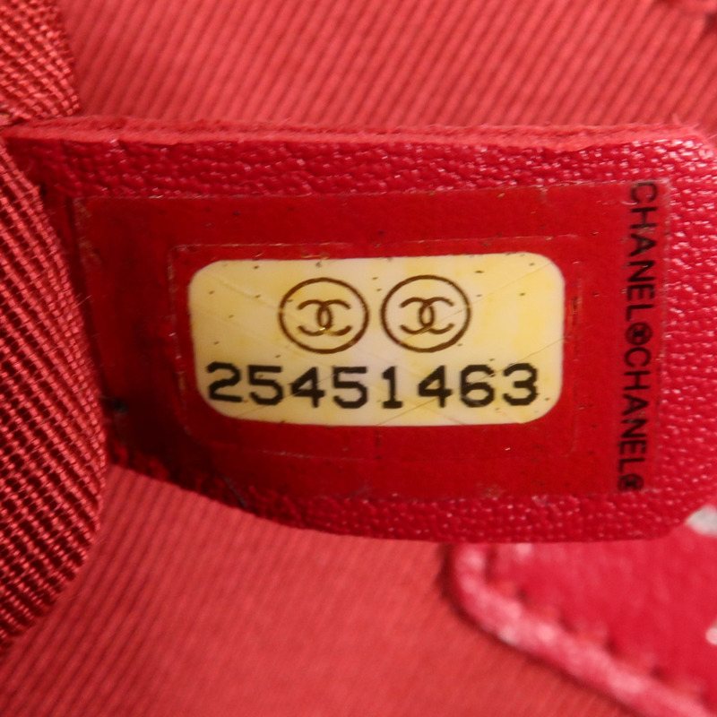 CHANEL 牛皮皮革Gabrielle鏈帶肩背袋-6