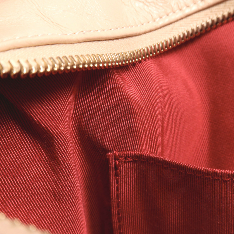 CHANEL 牛皮皮革Gabrielle鏈帶肩背袋-15