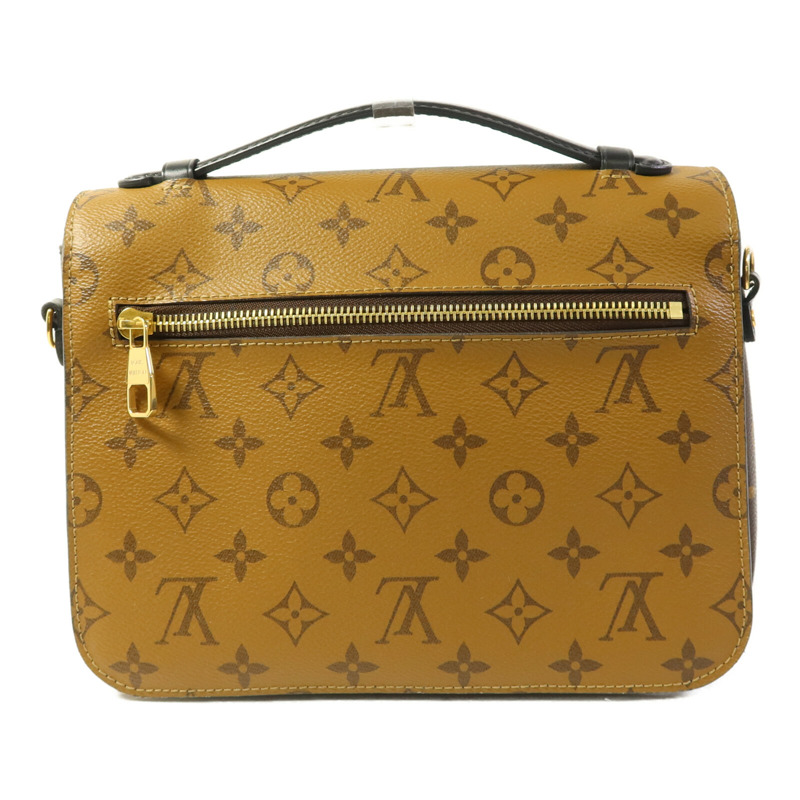 LOUIS VUITTON Monogram Reverse Pochette Metis金扣手挽肩背兩用袋-1
