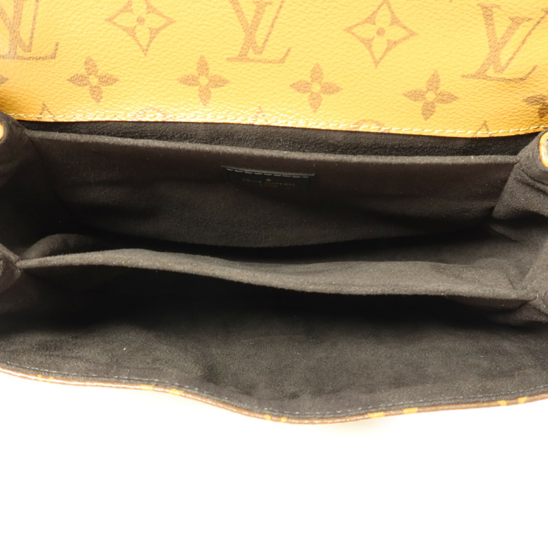 LOUIS VUITTON Monogram Reverse Pochette Metis金扣手挽肩背兩用袋-5