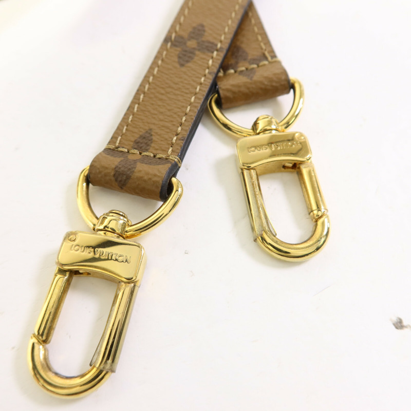 LOUIS VUITTON Monogram Reverse Pochette Metis金扣手挽肩背兩用袋-10