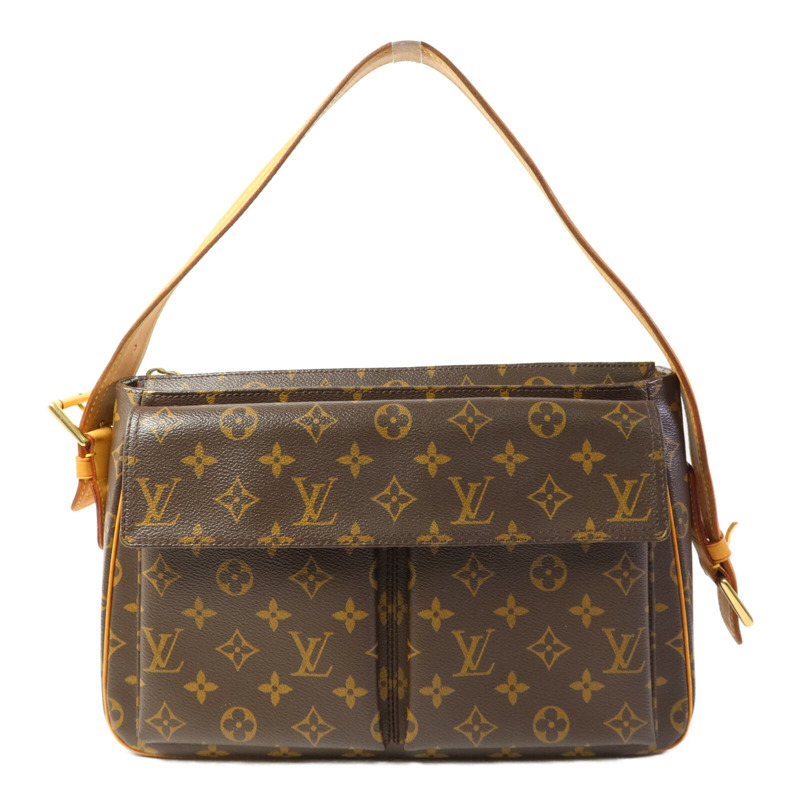 LOUIS VUITTON Monogram Viva Cite GM金扣肩背袋-0