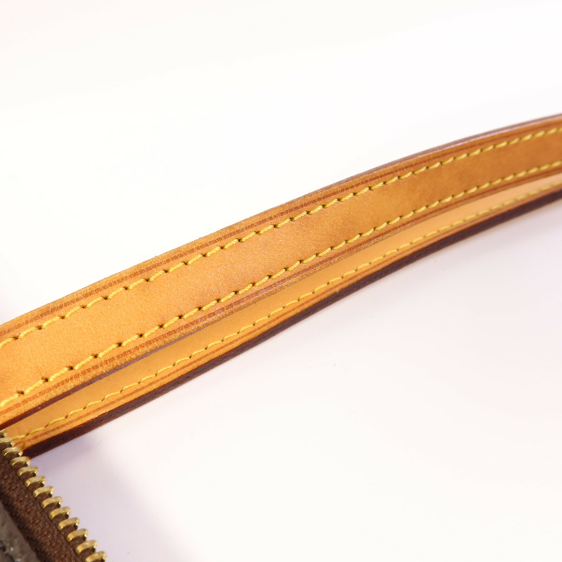 LOUIS VUITTON Monogram Totally MM金扣肩背袋棕色-15