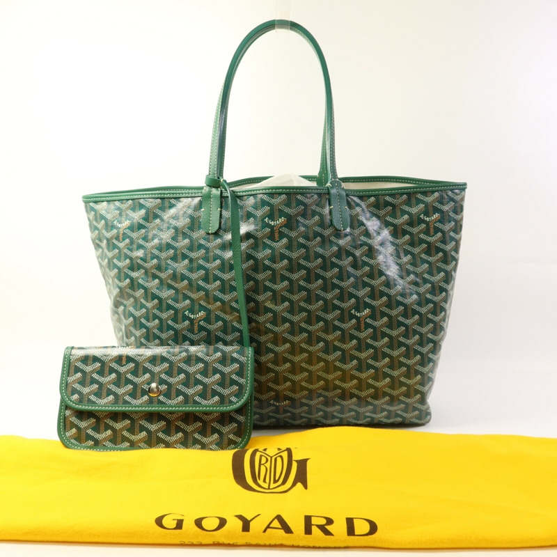 GOYARD 塗層帆布Saint Louis PM手挽袋-14