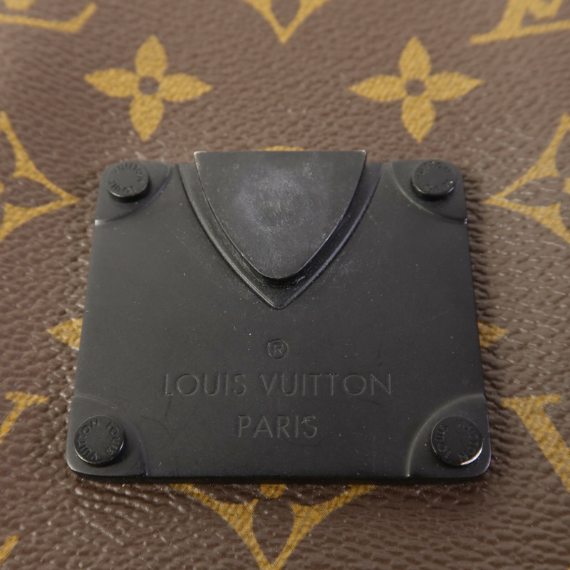 LOUIS VUITTON Monogram Macassar S-Lock肩背袋-7