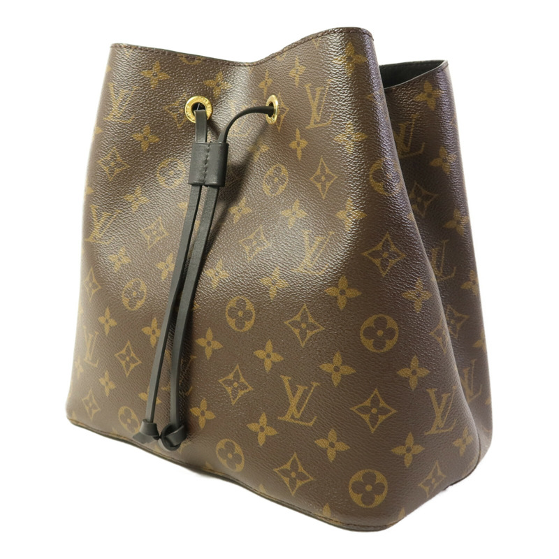LOUIS VUITTON Monogram Neo Noe MM金扣肩背袋-2