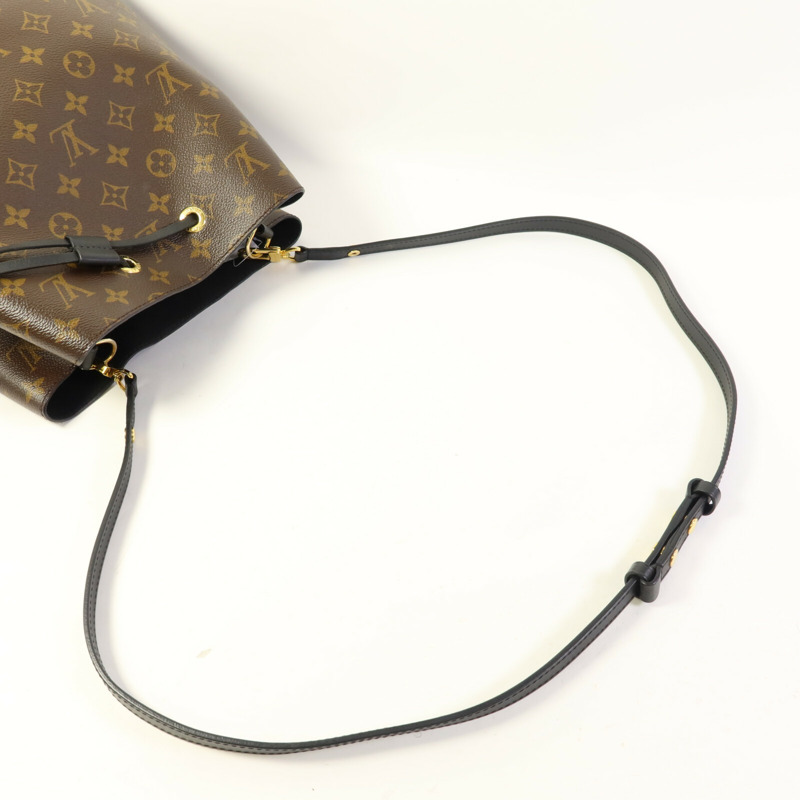 LOUIS VUITTON Monogram Neo Noe MM金扣肩背袋-4