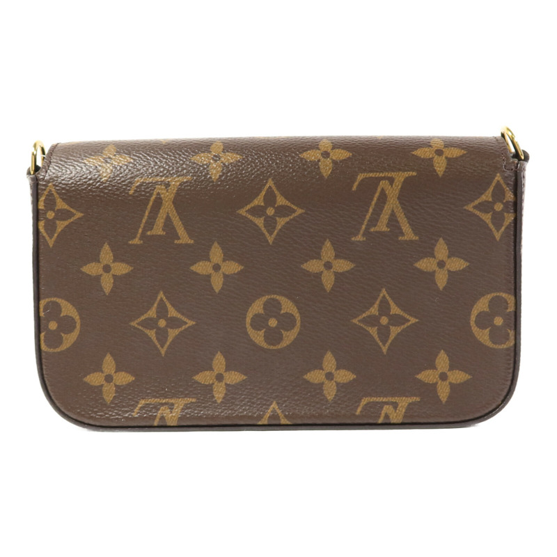 LOUIS VUITTON Monogram Felicie Strap & Go金扣肩背袋-3