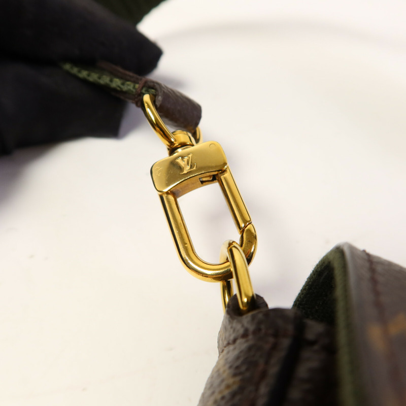 LOUIS VUITTON Monogram Felicie Strap & Go金扣肩背袋-10