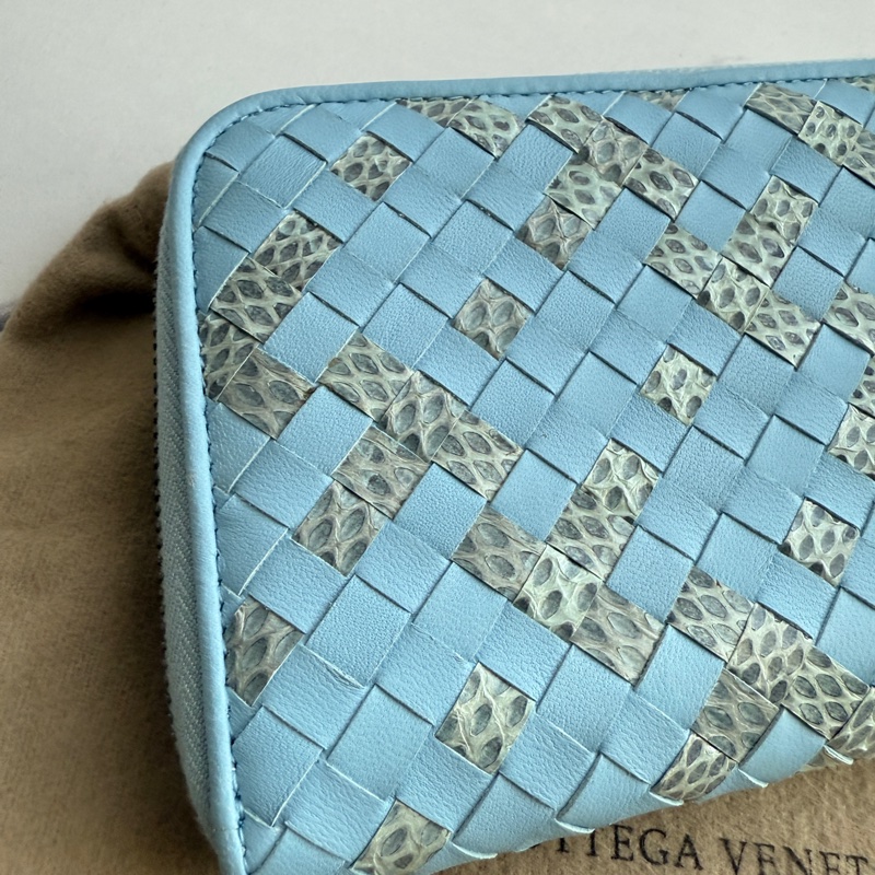 Bv Bv 超美的長夾 水藍色-1