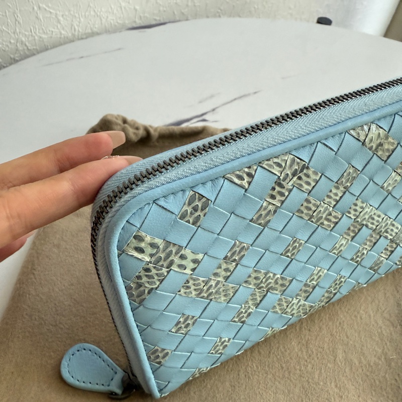 Bv Bv 超美的長夾 水藍色-3