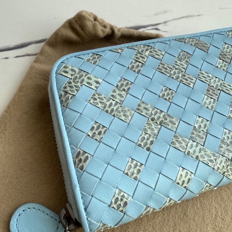 Bv Bv 超美的長夾 水藍色-6