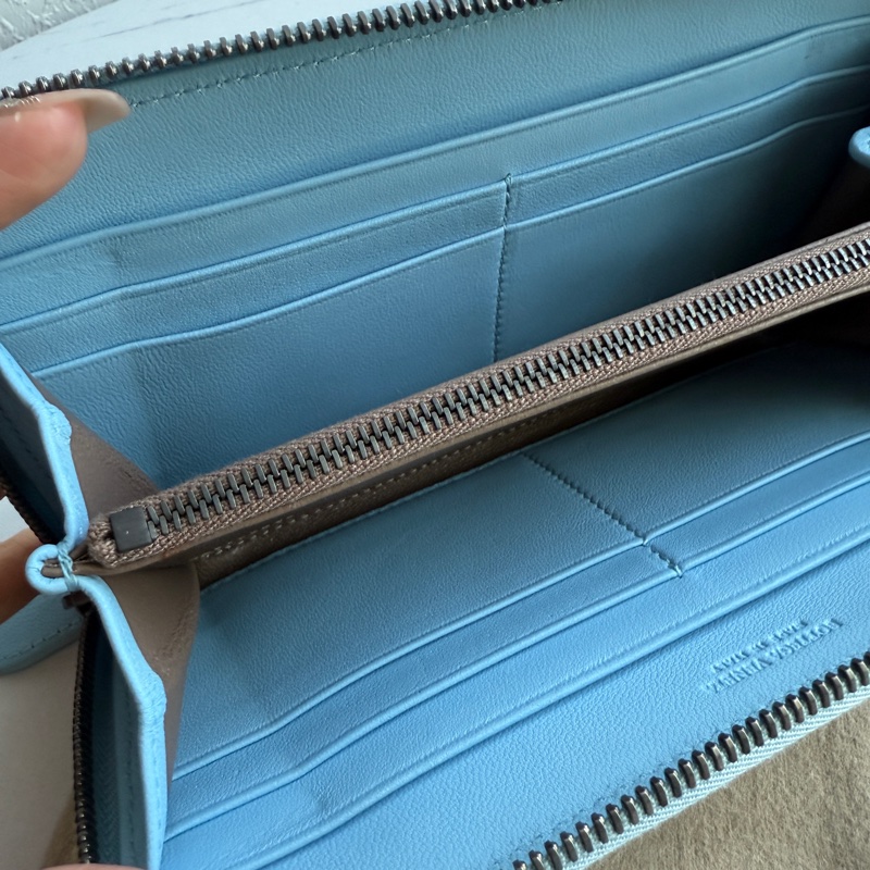 Bv Bv 超美的長夾 水藍色-8